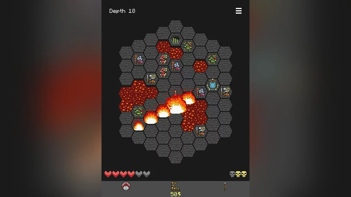 Скриншот из игры Hoplite - 3