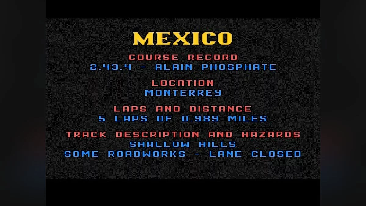 Скриншот из игры Lotus Esprit Turbo Challenge - 6