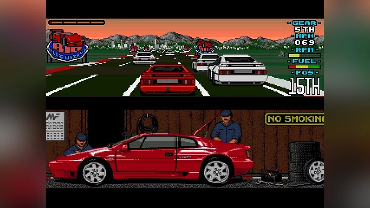 Скриншот из игры Lotus Esprit Turbo Challenge - 4