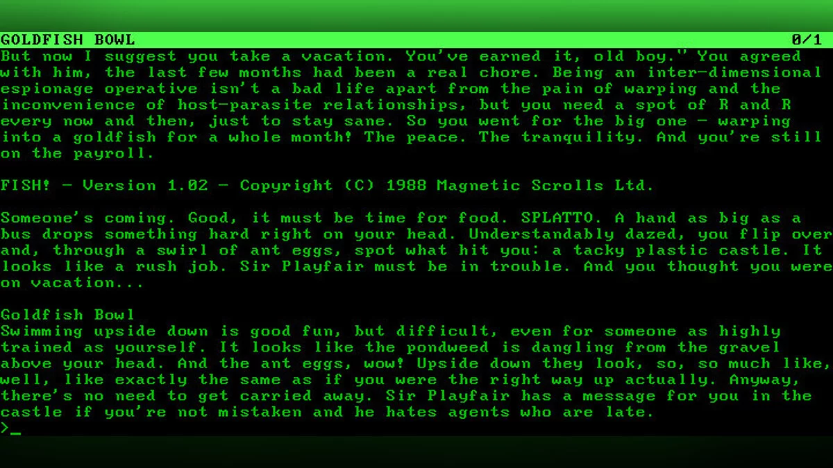 Скриншот из игры Fish - 1
