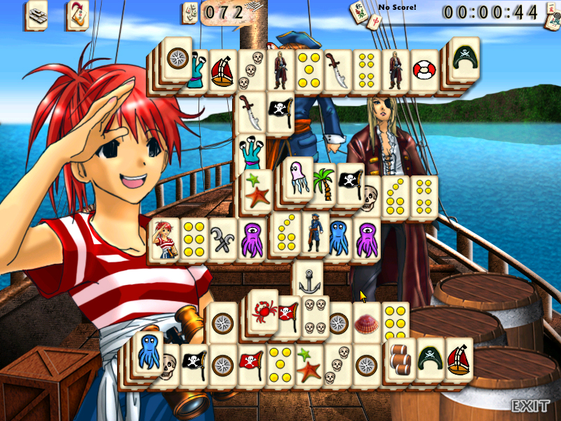 Скриншот из игры MangaJongg - 6