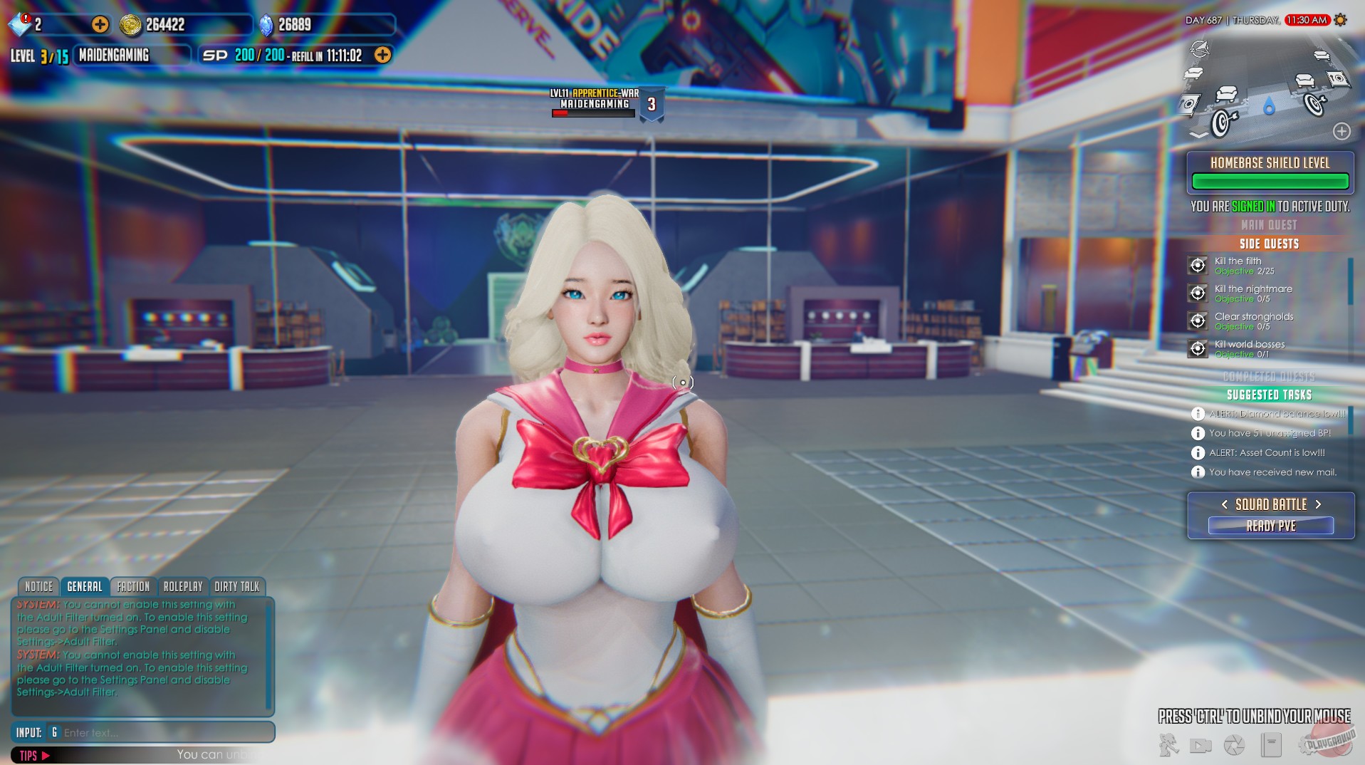 Скриншот из игры League of Maidens - 175