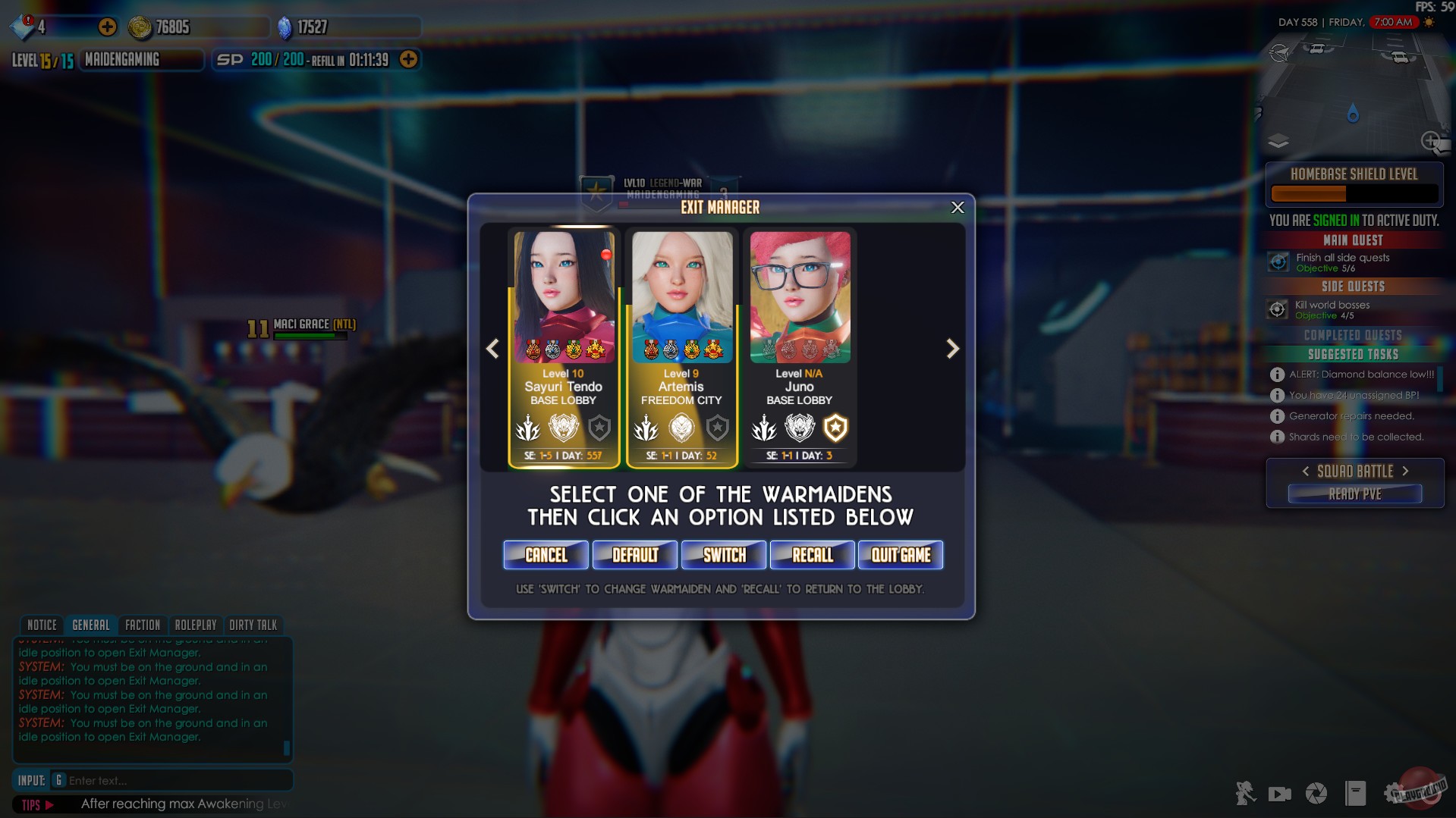 Скриншот из игры League of Maidens - 147