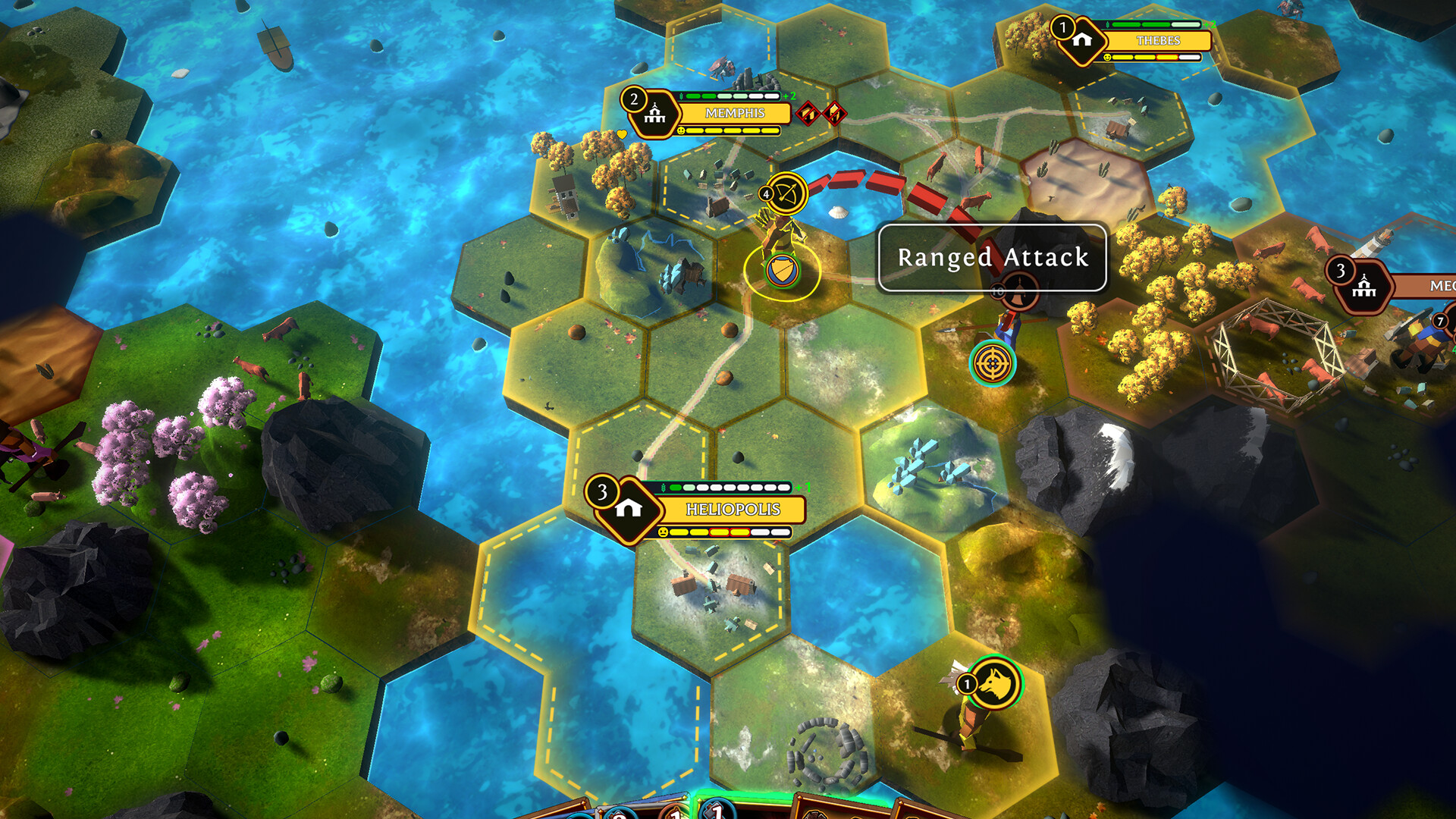 Скриншот из игры Hexarchy - 2