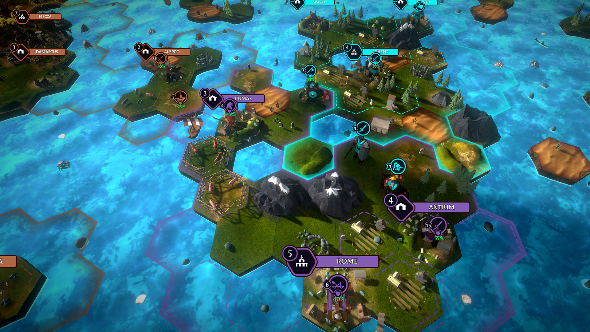 Скриншот из игры Hexarchy - 13