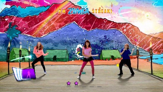 Скриншот из игры Zumba Kids - 1