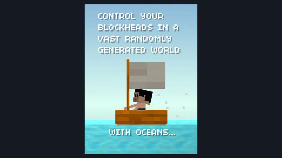 Скриншот из игры The Blockheads - 2