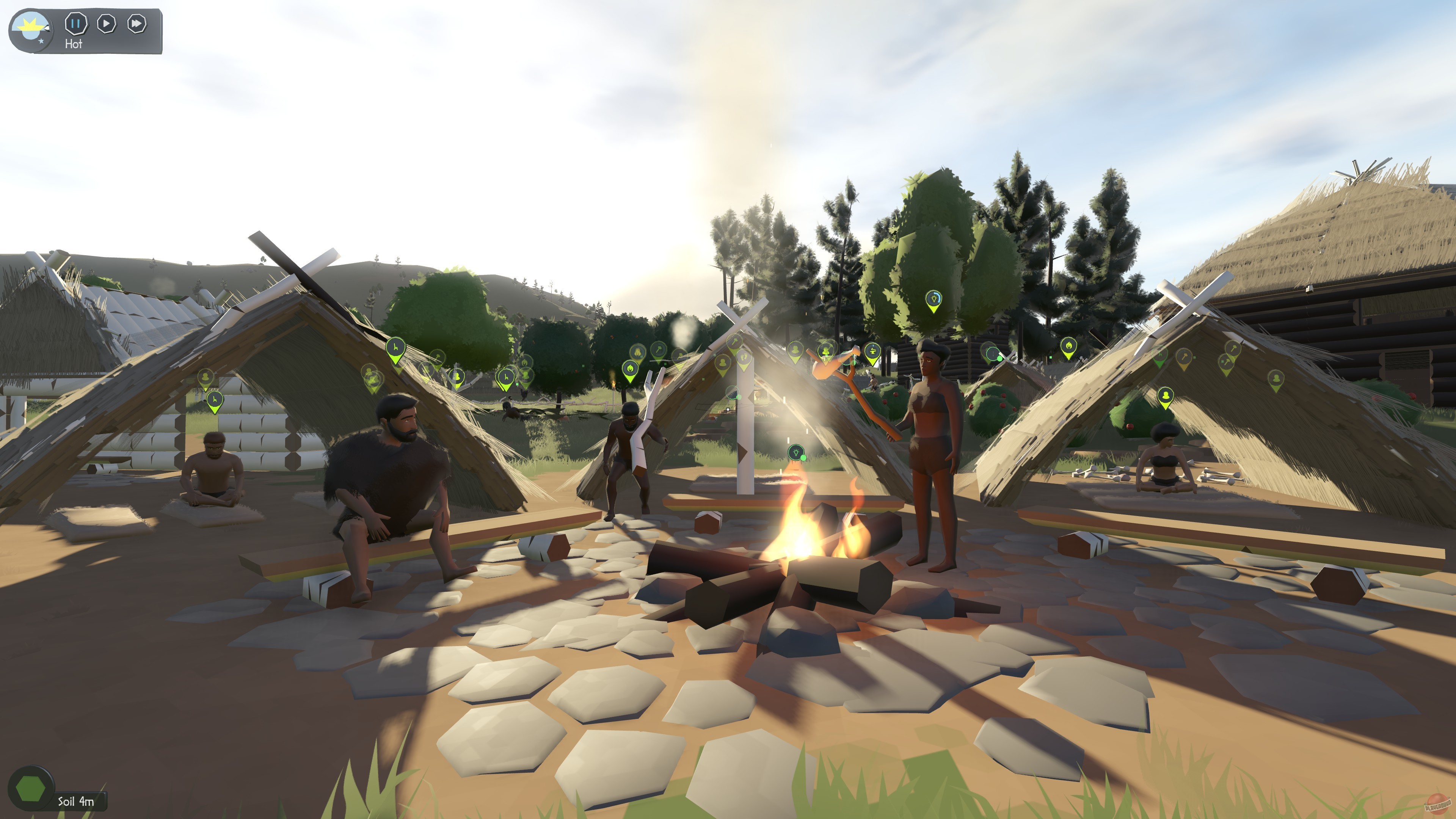 Скриншот из игры Sapiens - 2