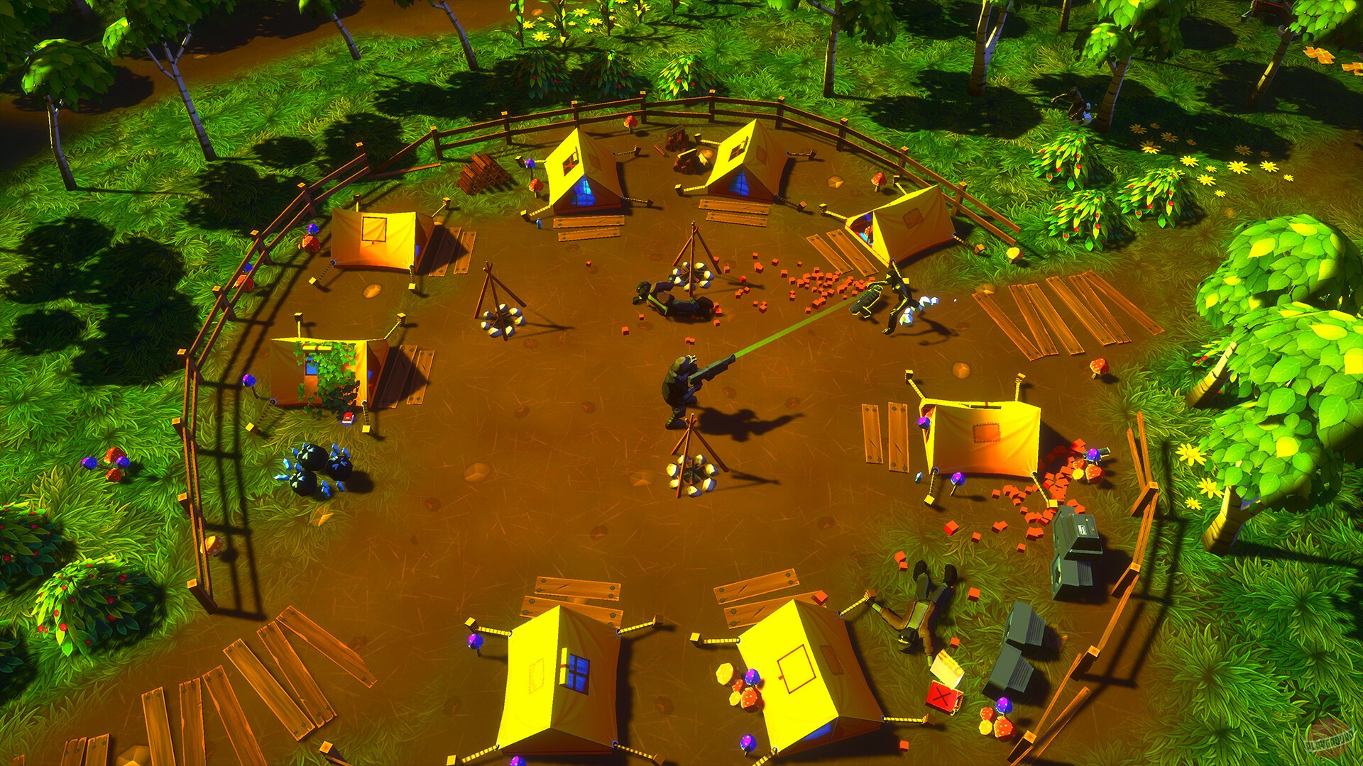 Скриншот из игры TACTICAL BANDITS - 9