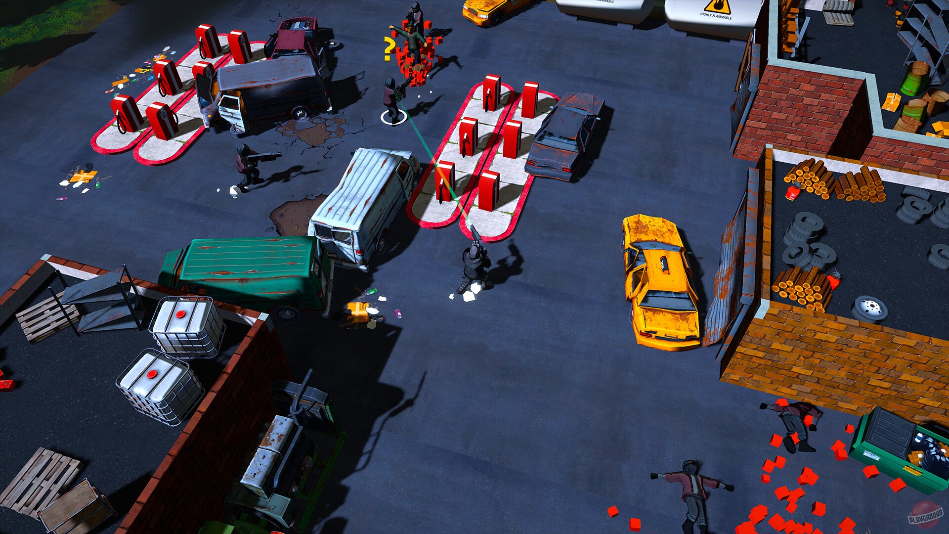 Скриншот из игры TACTICAL BANDITS - 10