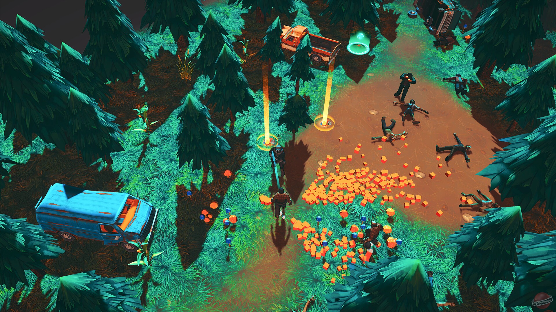 Скриншот из игры TACTICAL BANDITS - 13