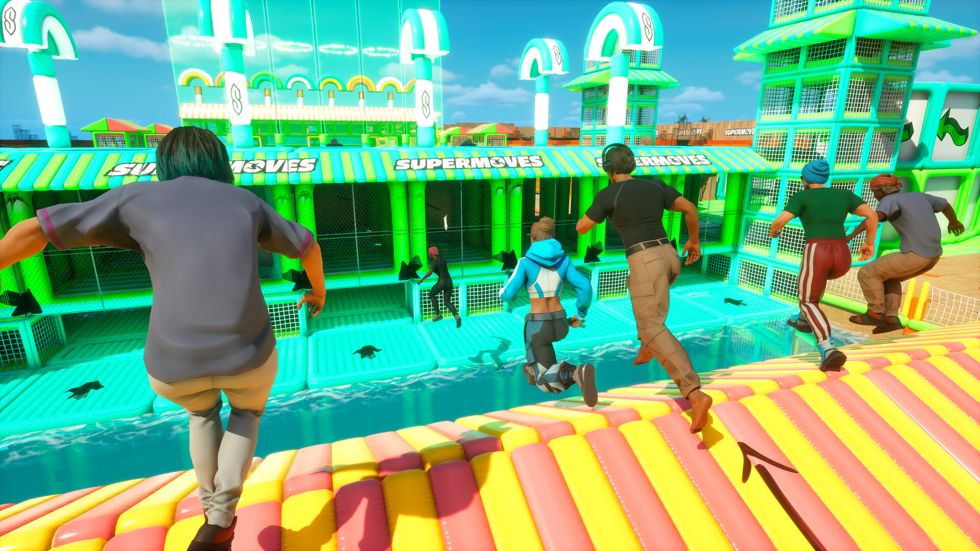 Скриншот из игры Supermoves: World of Parkour - 8