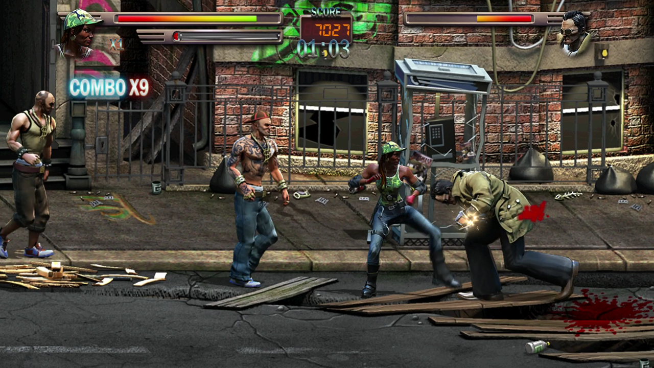 Скриншот из игры Raging Justice - 1