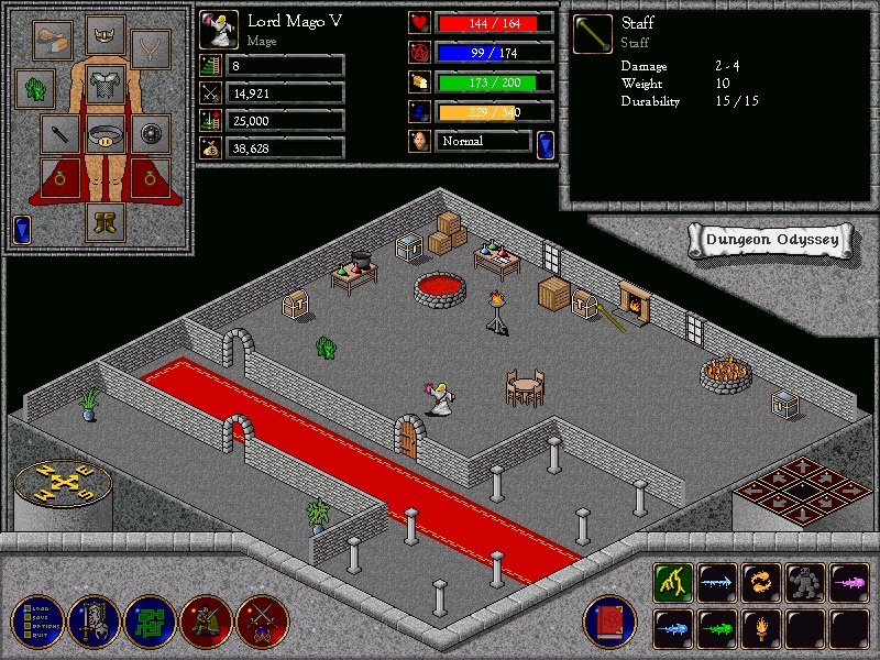 Скриншот из игры Aaron Hall's Dungeon Odyssey - 3