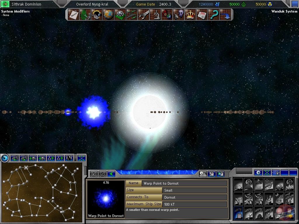 Скриншот из игры Space Empires 5 - 11