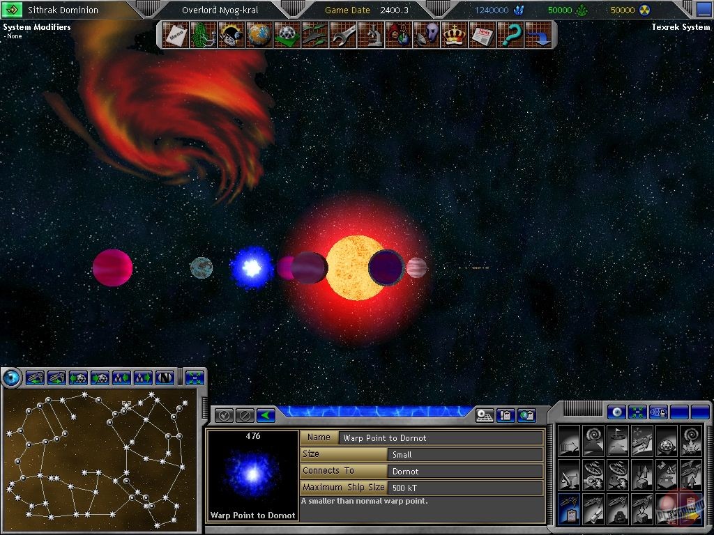 Скриншот из игры Space Empires 5 - 10