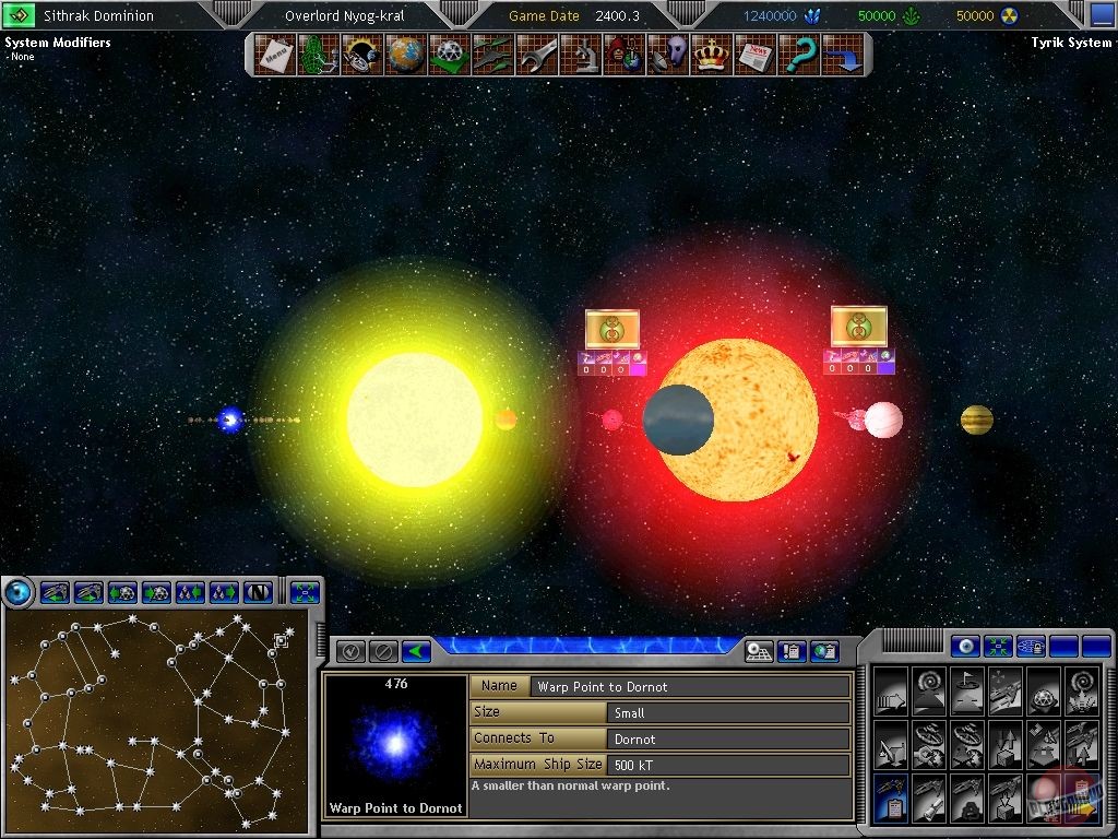 Скриншот из игры Space Empires 5 - 9