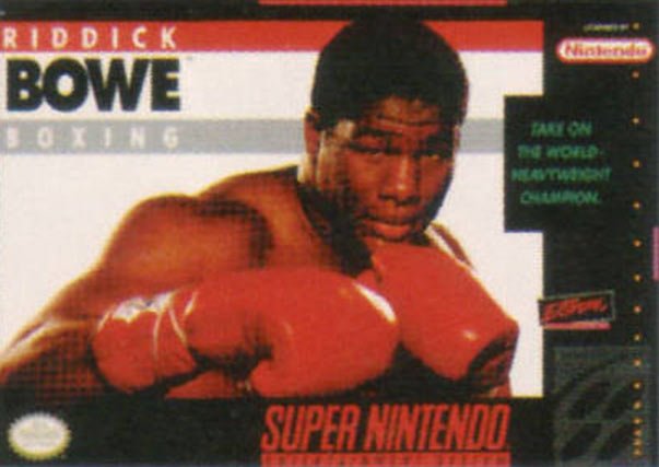 Обложка игры Riddick Bowe Boxing