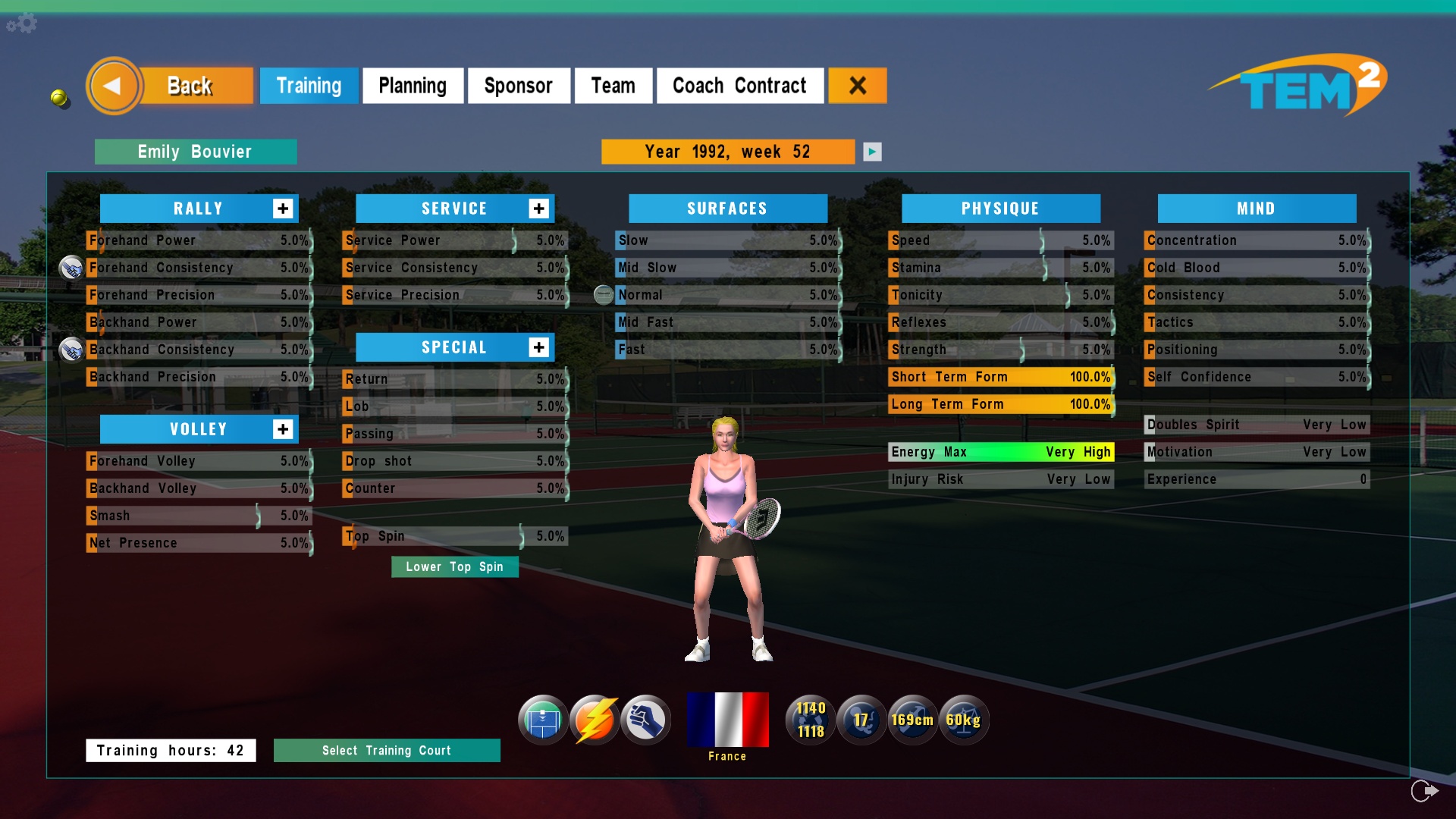 Скриншот из игры Tennis Elbow Manager 2 - 1