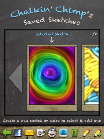 Скриншот из игры Chalkin' Chimp - 3