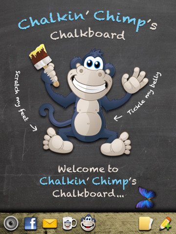 Скриншот из игры Chalkin' Chimp - 1
