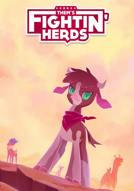 Обложка игры Them's Fightin' Herds