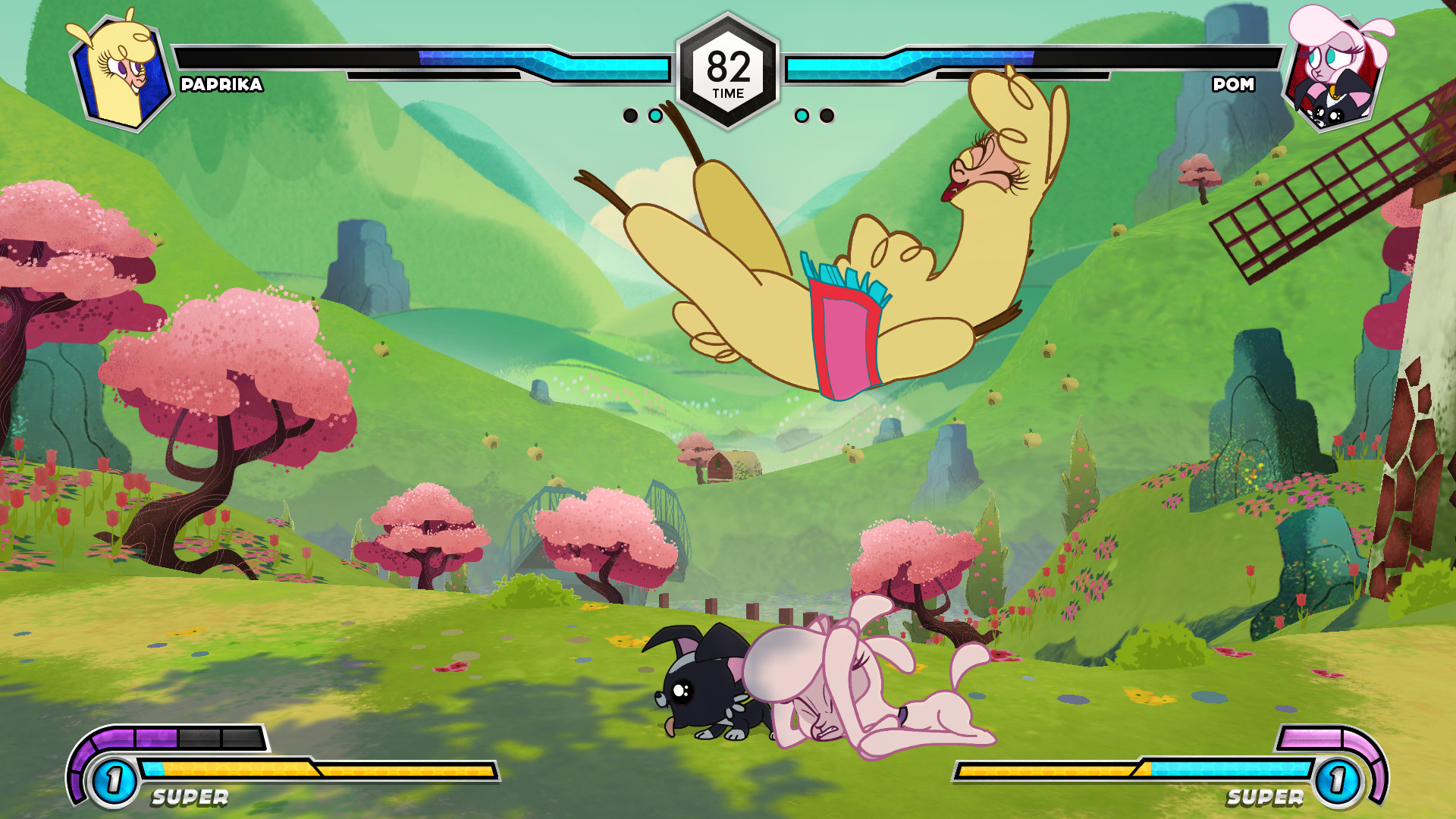 Скриншот из игры Them's Fightin' Herds - 51