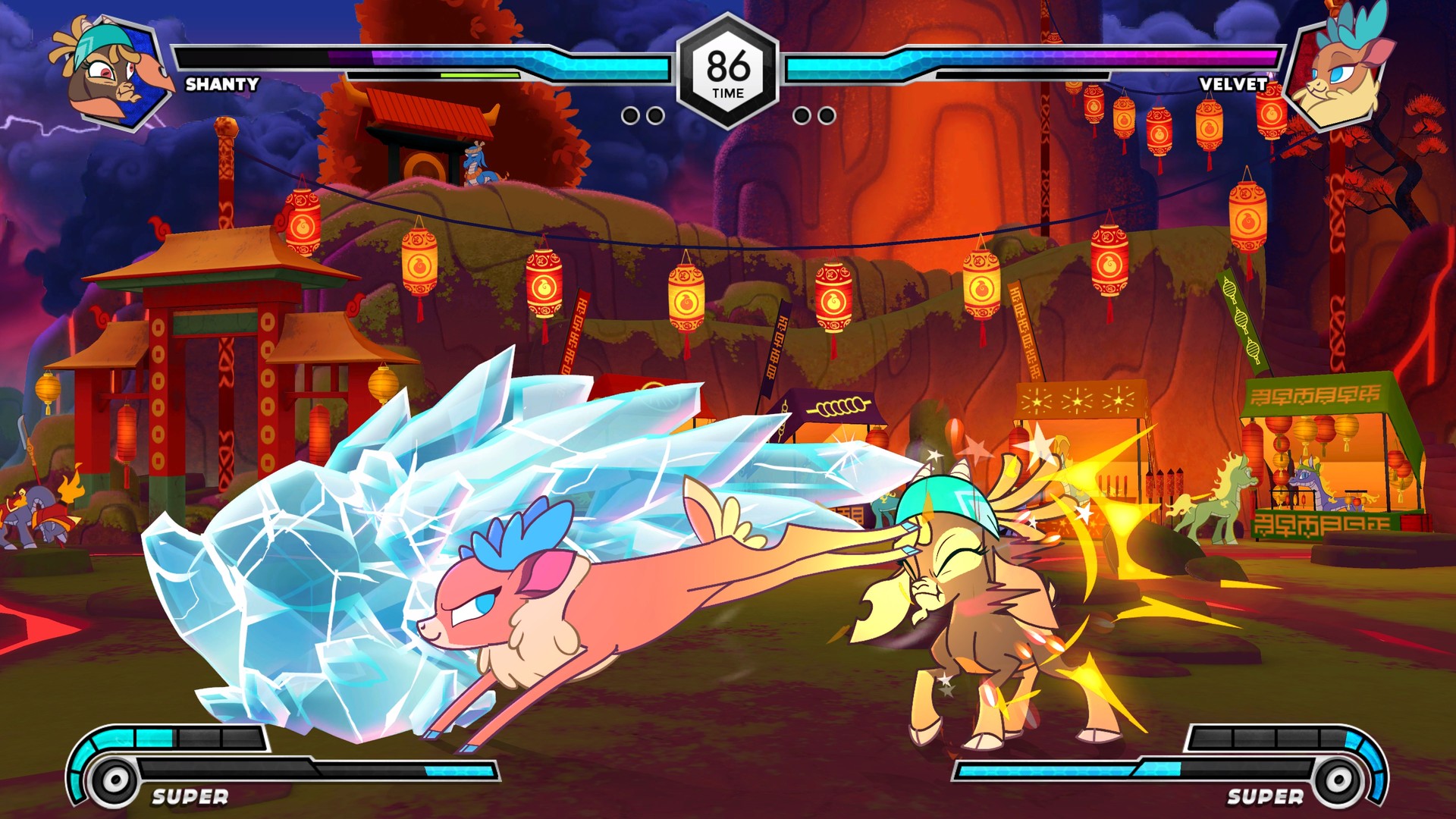 Скриншот из игры Them's Fightin' Herds - 54