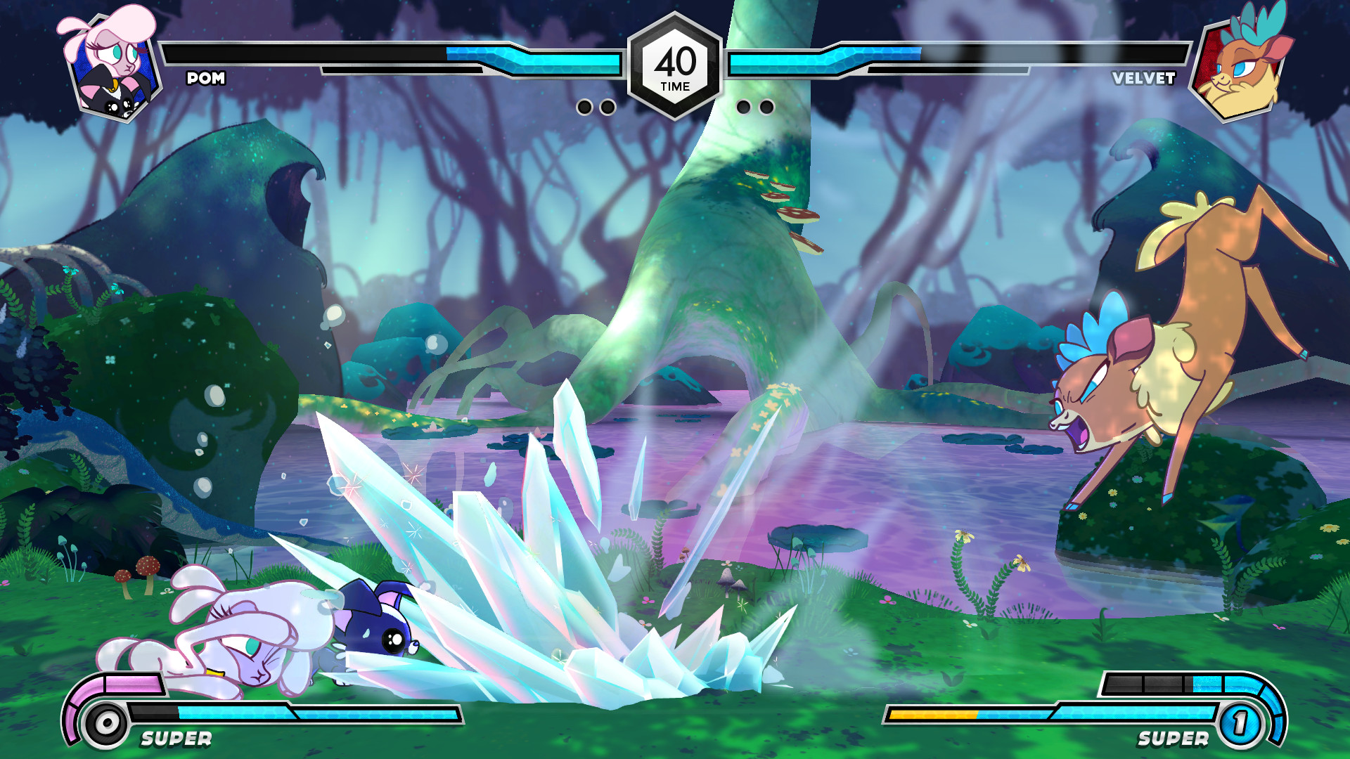 Скриншот из игры Them's Fightin' Herds - 61
