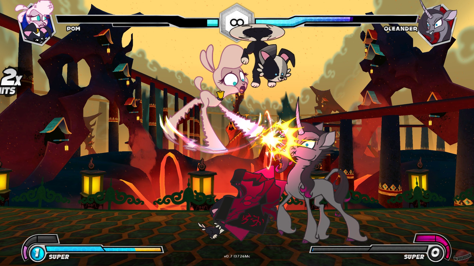Скриншот из игры Them's Fightin' Herds - 39
