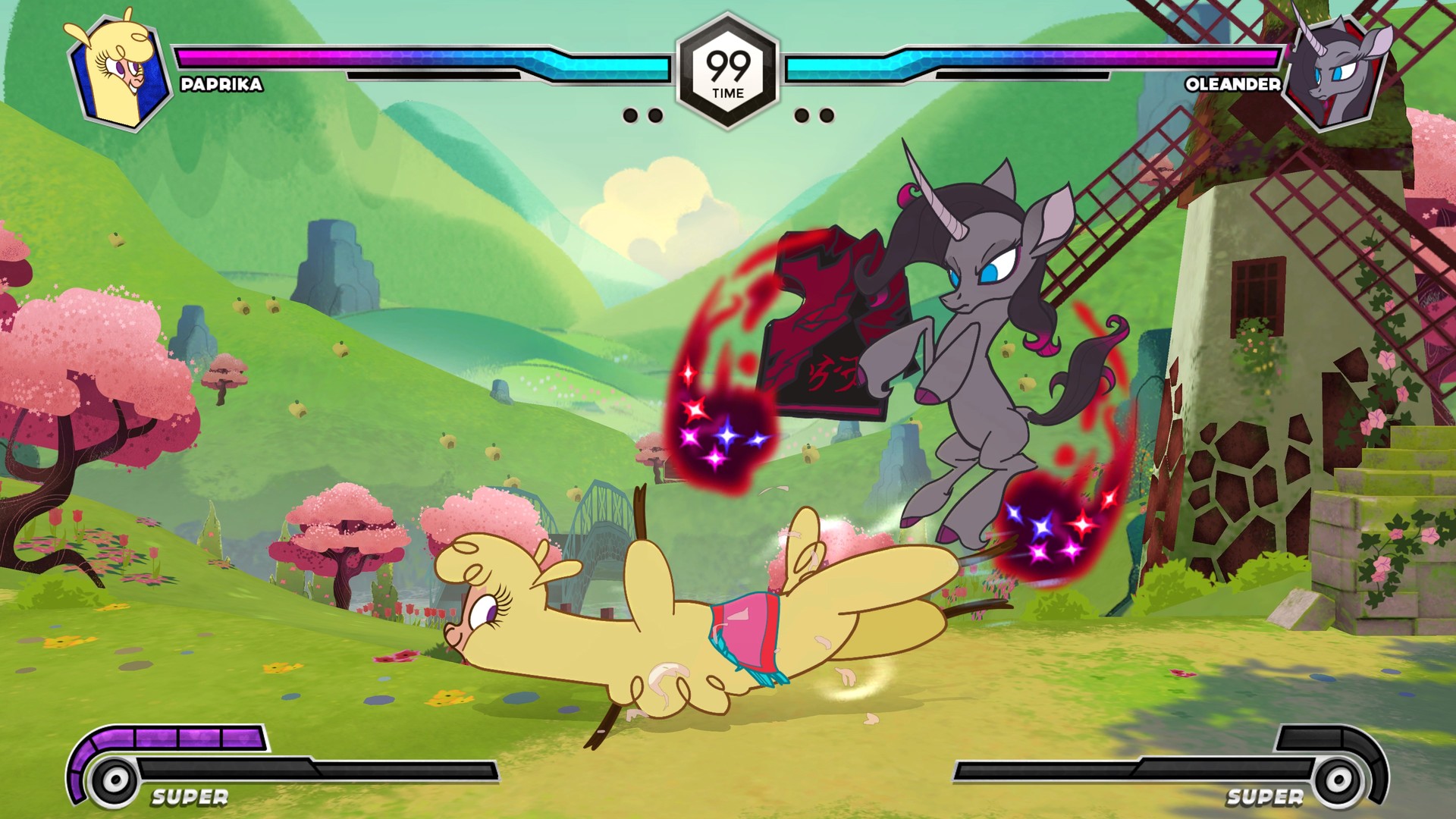 Скриншот из игры Them's Fightin' Herds - 64