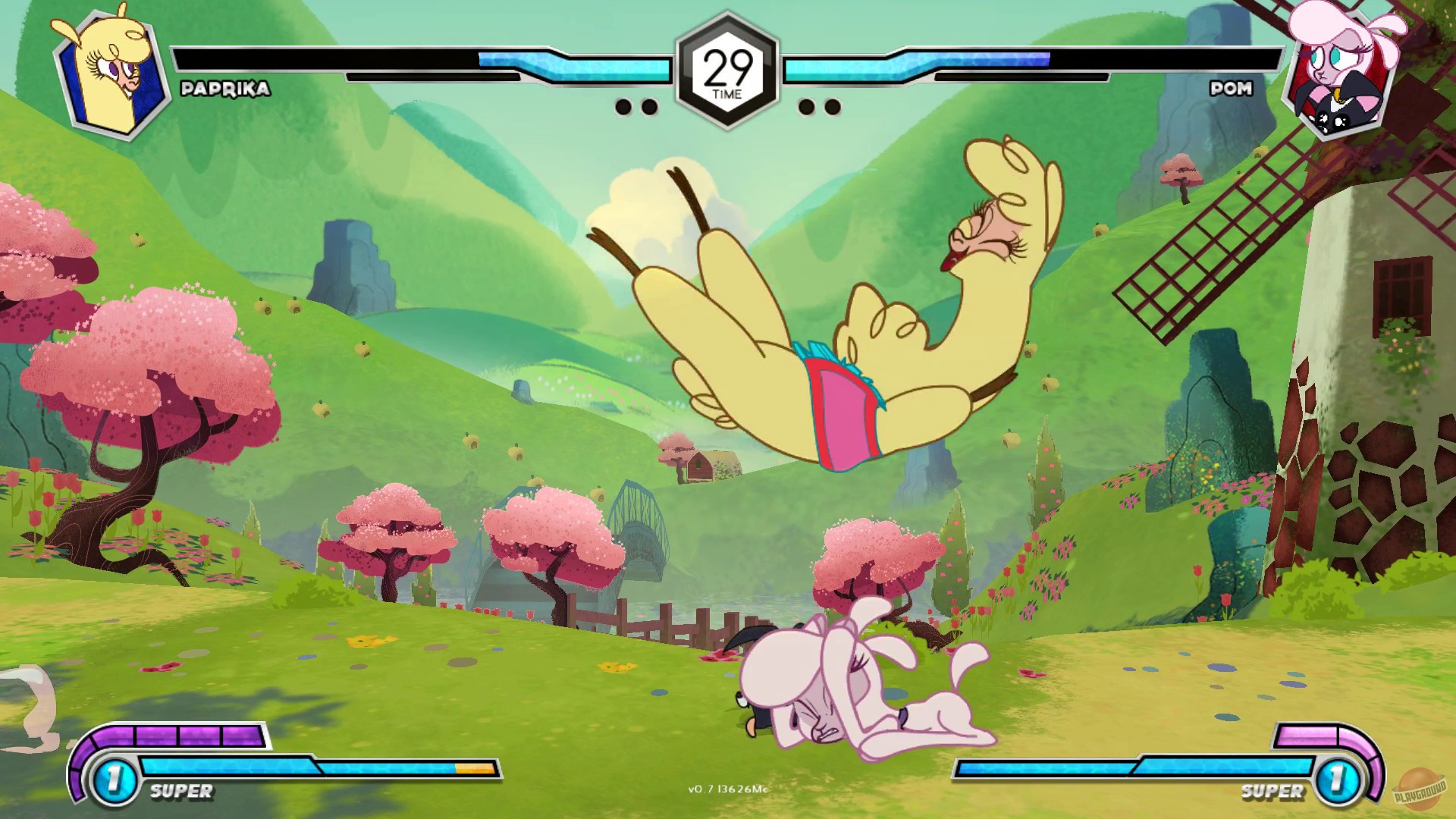 Скриншот из игры Them's Fightin' Herds - 43