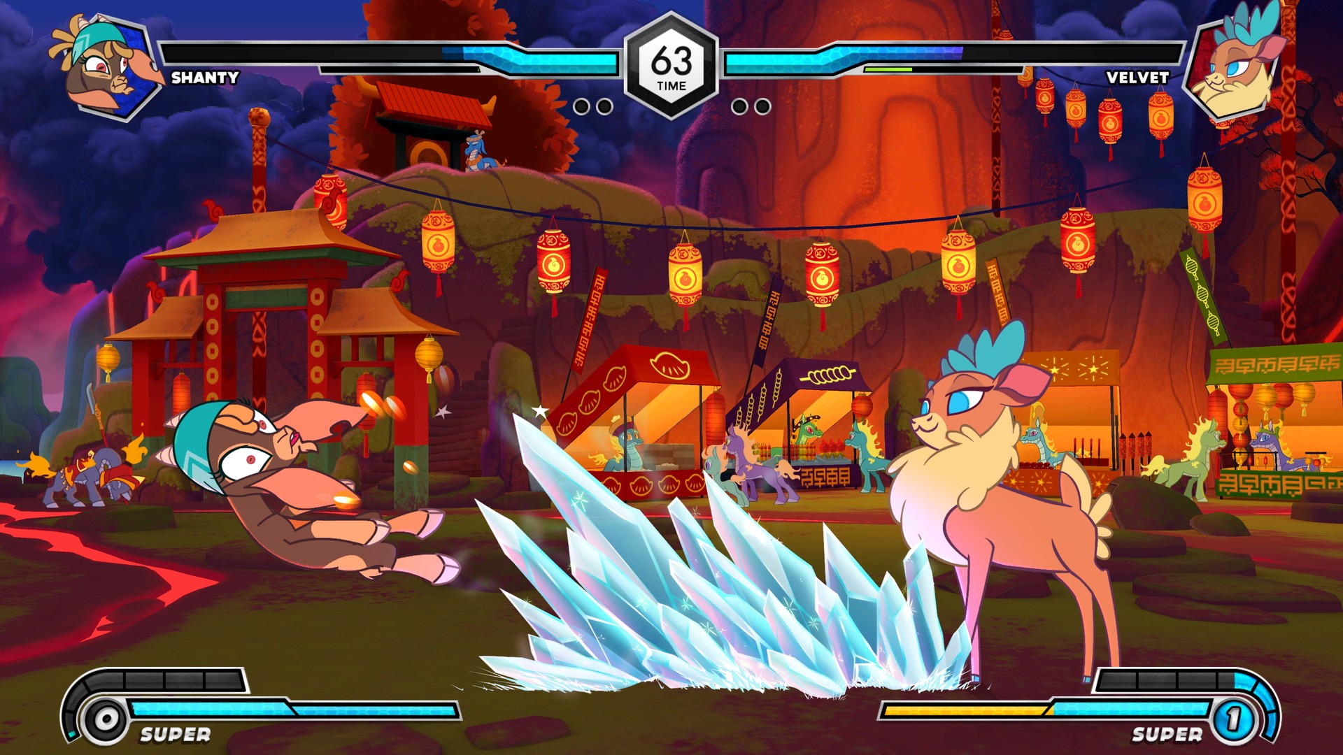 Скриншот из игры Them's Fightin' Herds - 53