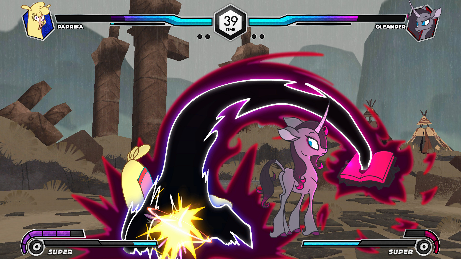 Скриншот из игры Them's Fightin' Herds - 62