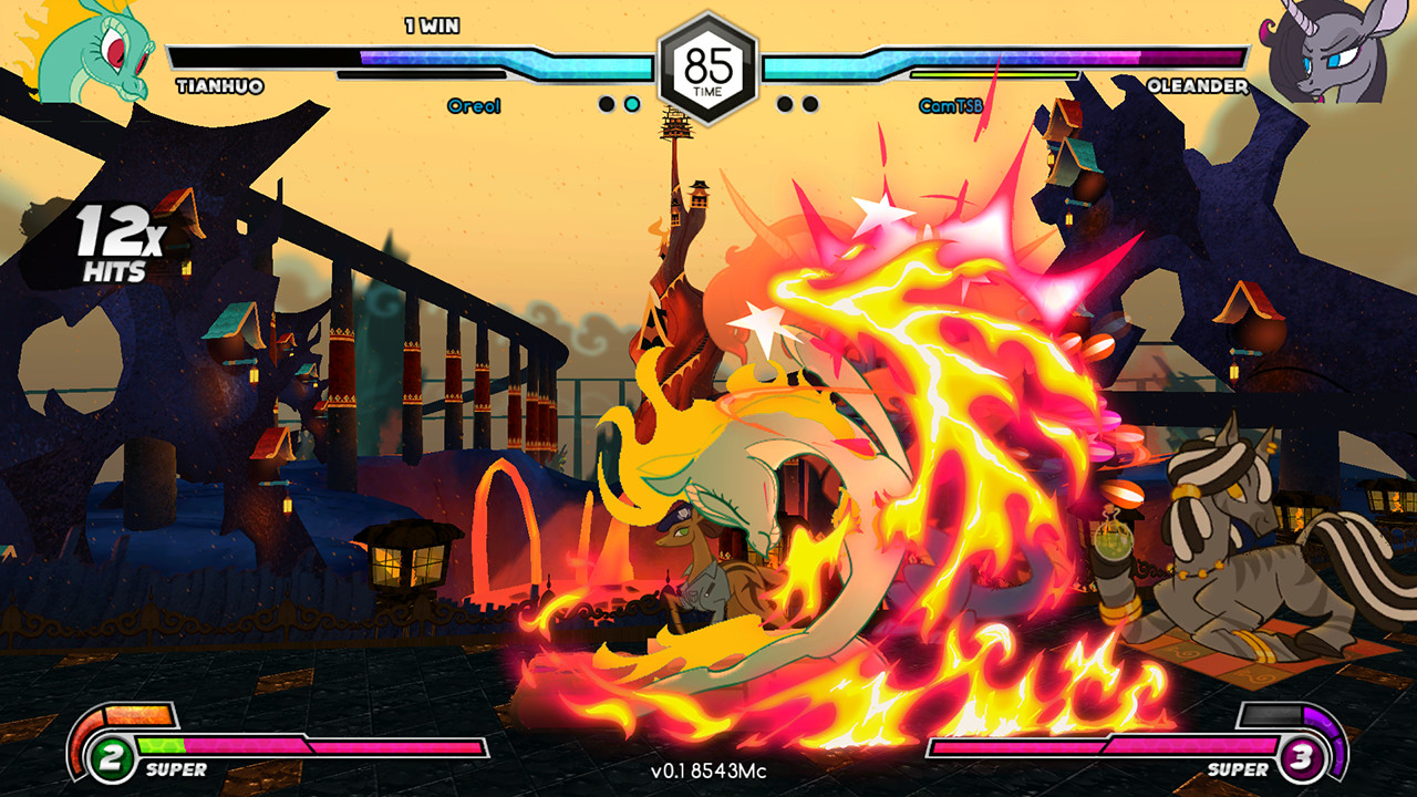 Скриншот из игры Them's Fightin' Herds - 2