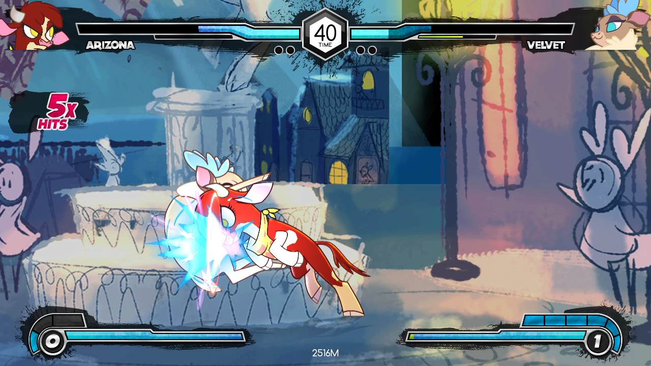 Скриншот из игры Them's Fightin' Herds - 15