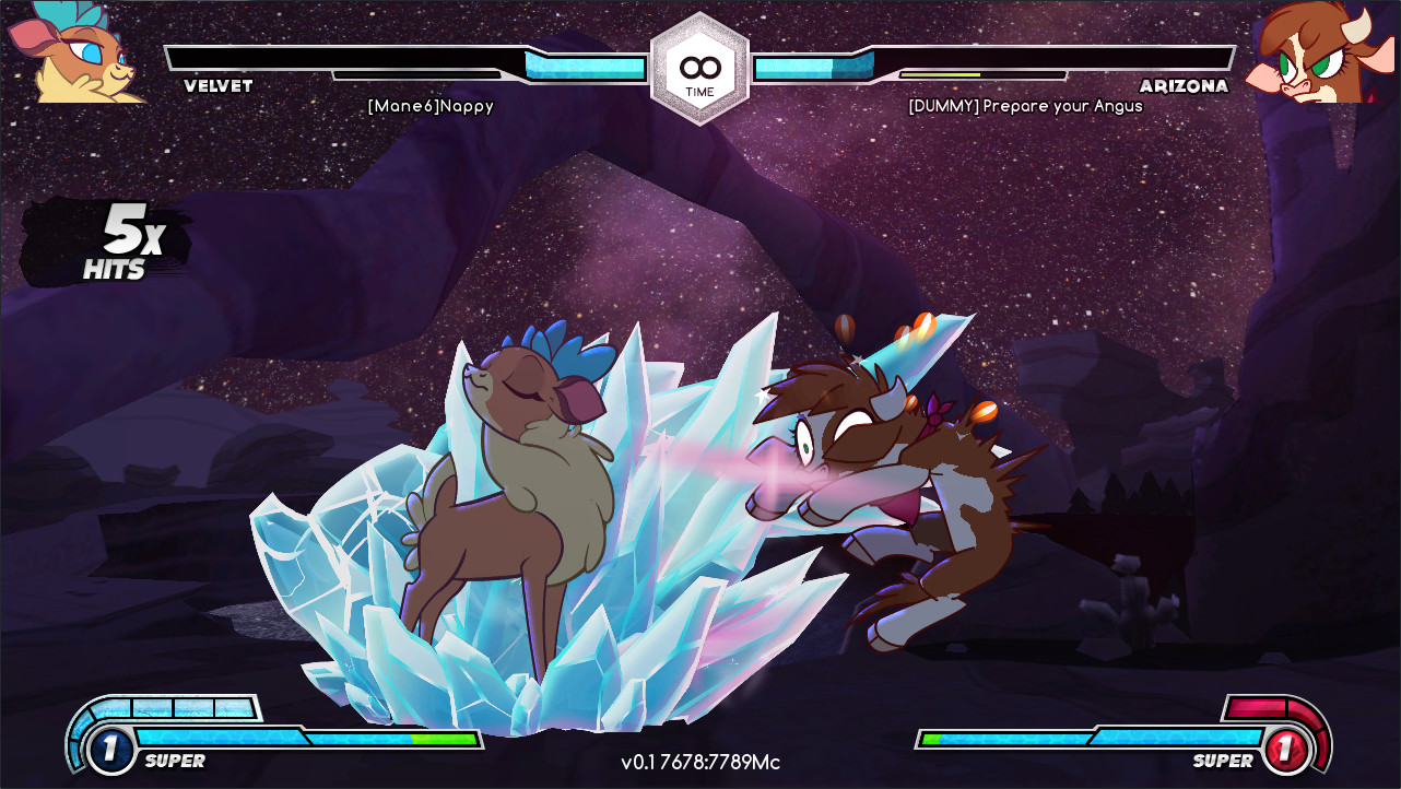 Скриншот из игры Them's Fightin' Herds - 3