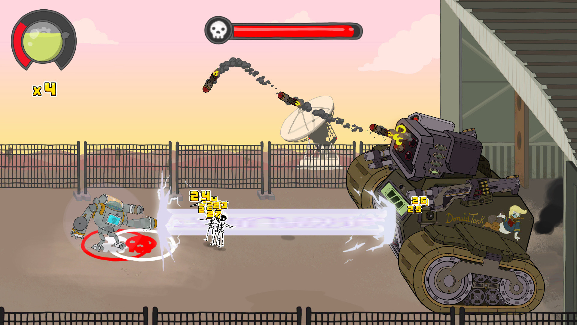 Скриншот из игры Colossus Down - 9
