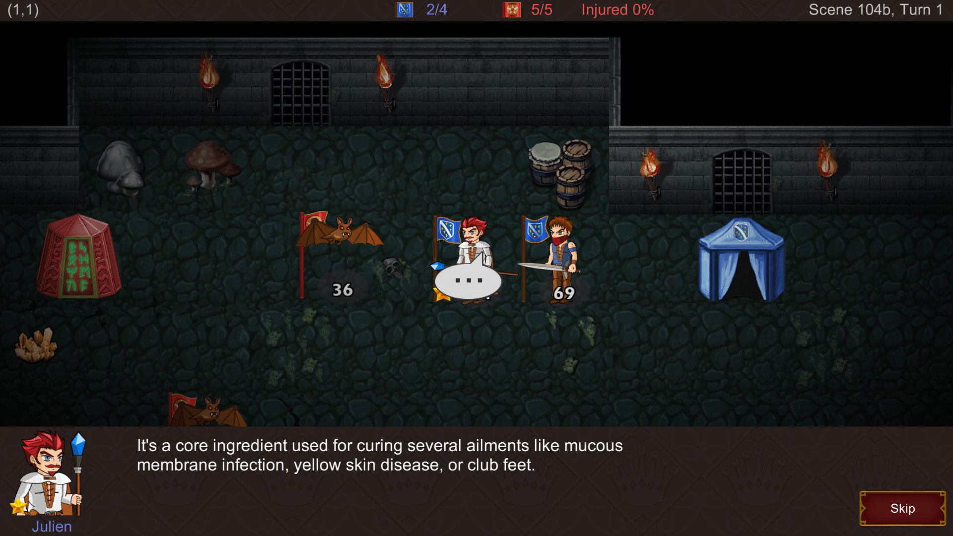 Скриншот из игры Tactics Maiden - 3