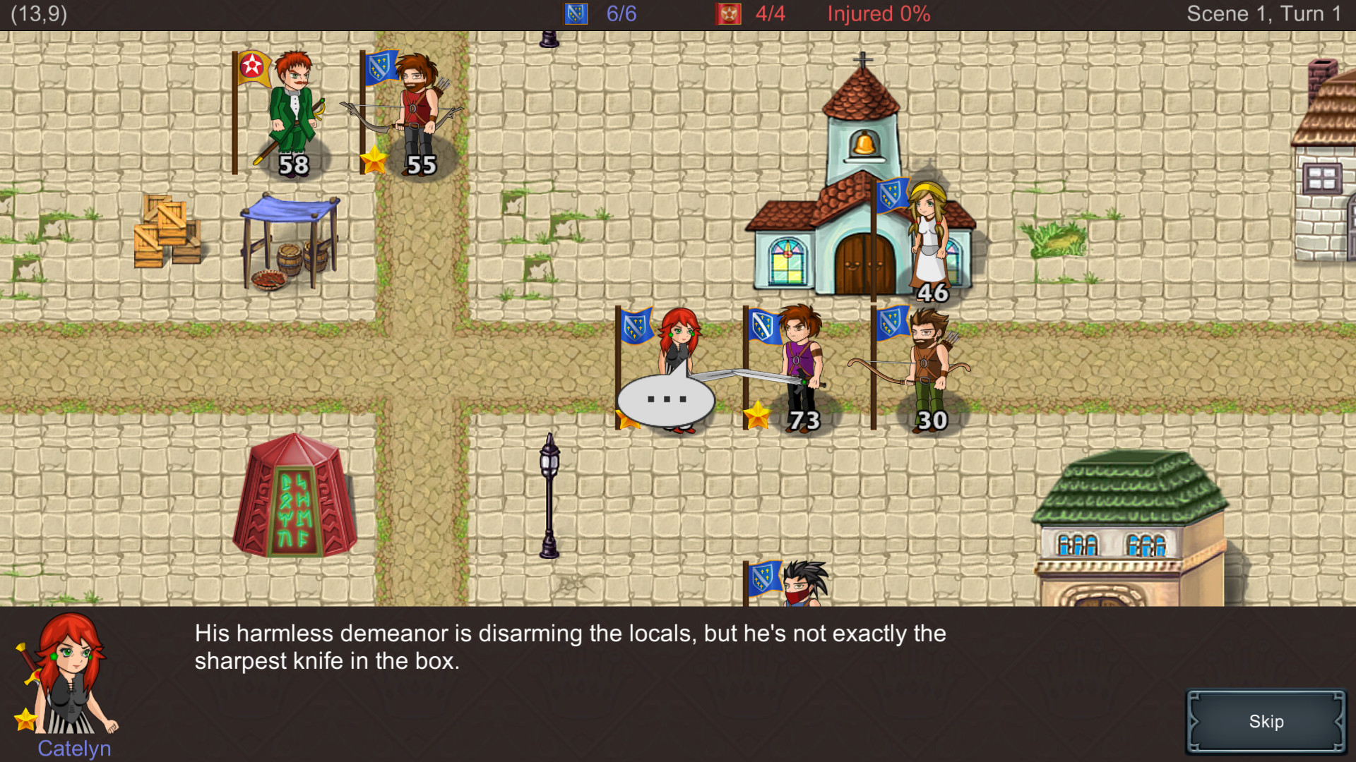 Скриншот из игры Tactics Maiden - 5