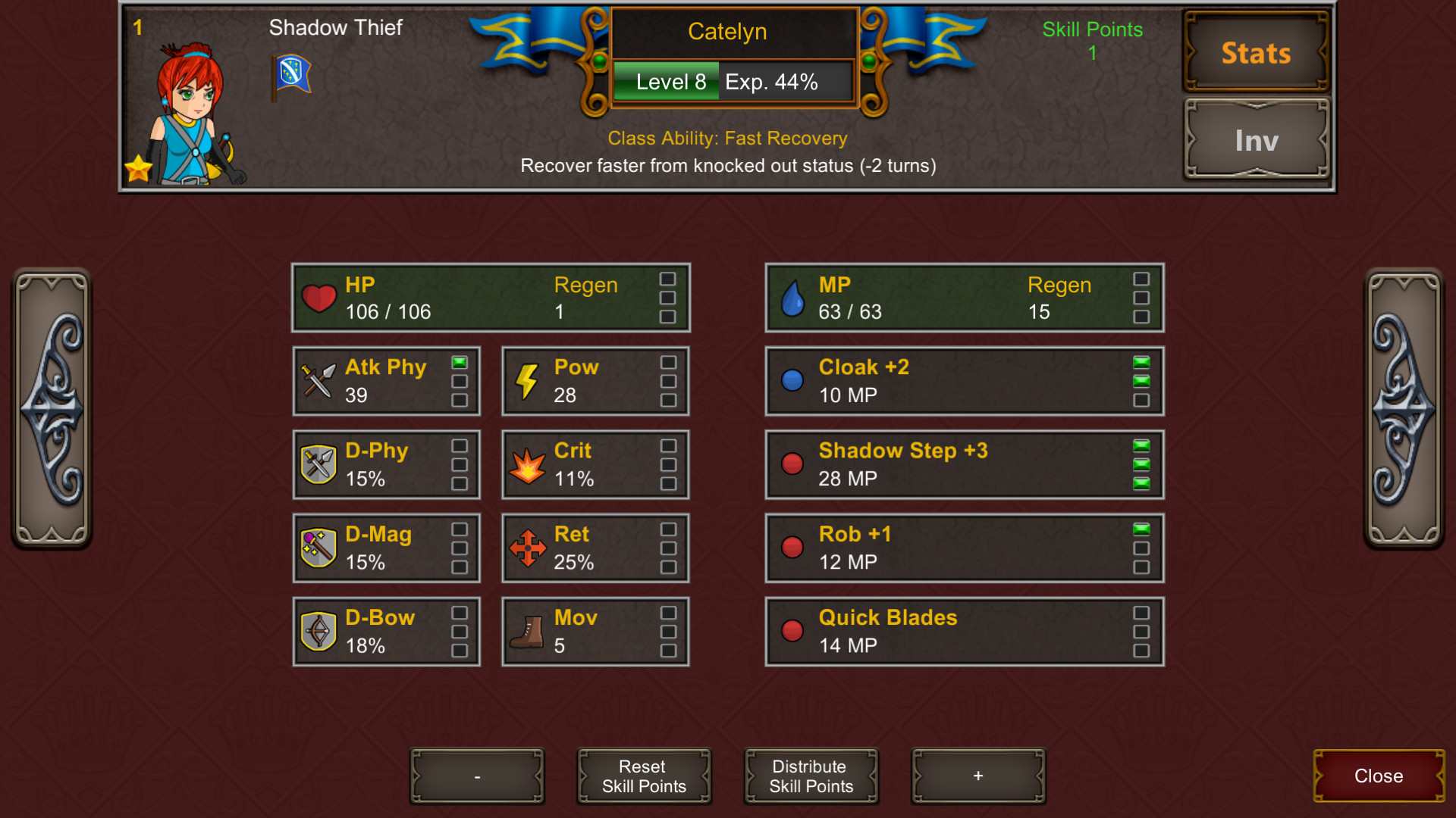 Скриншот из игры Tactics Maiden - 10