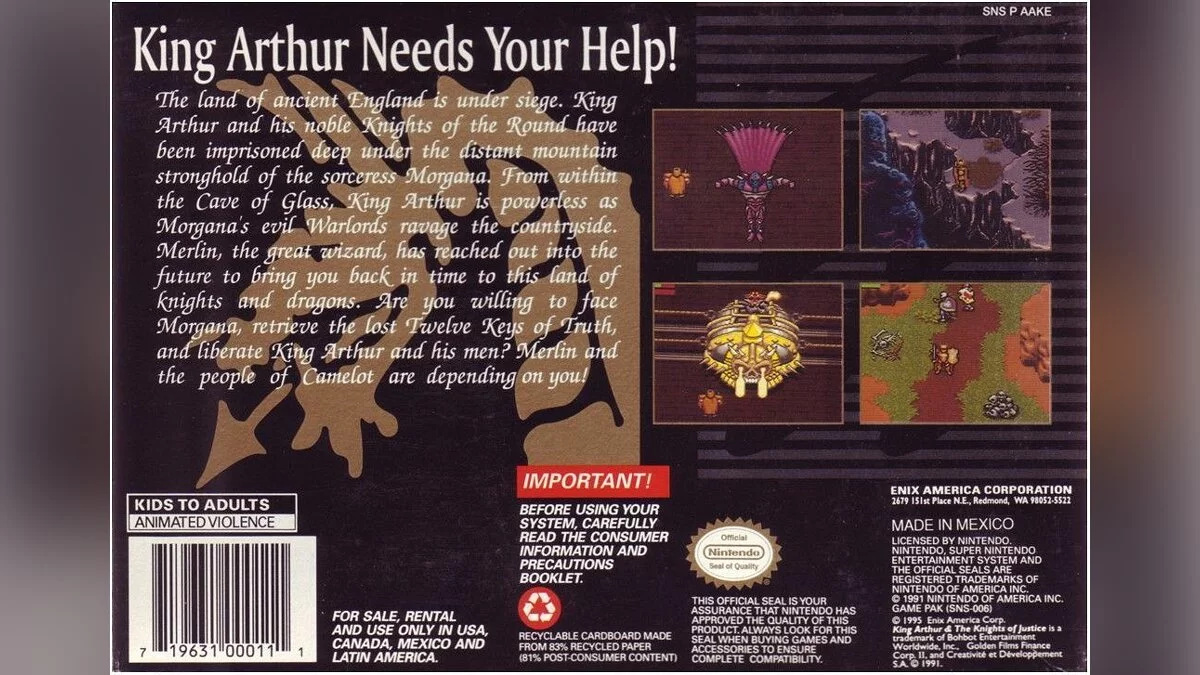 Скриншот из игры King Arthur & the Knights of Justice - 8