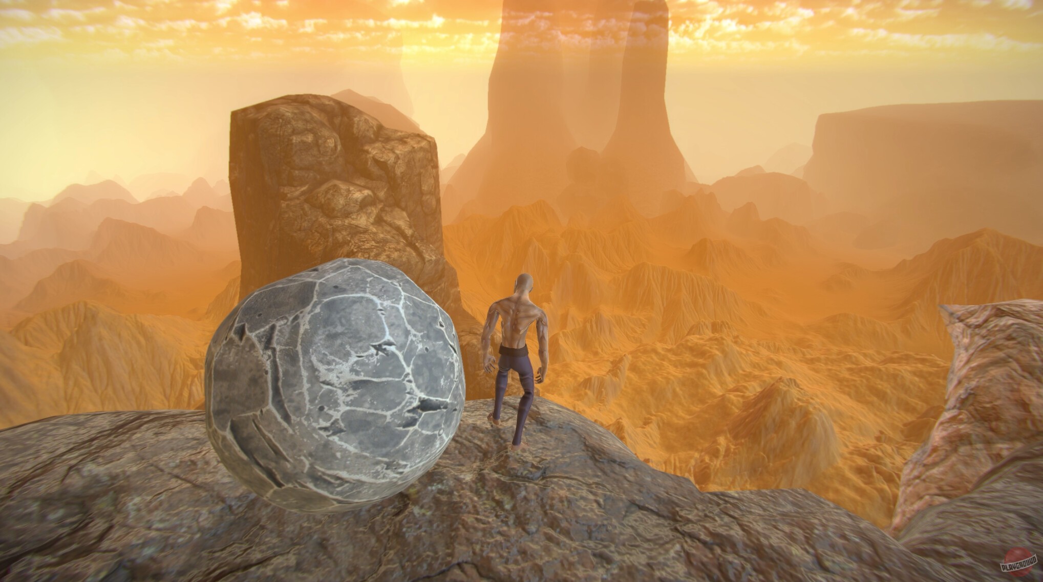 Скриншот из игры Pushing It! With Sisyphus - 2