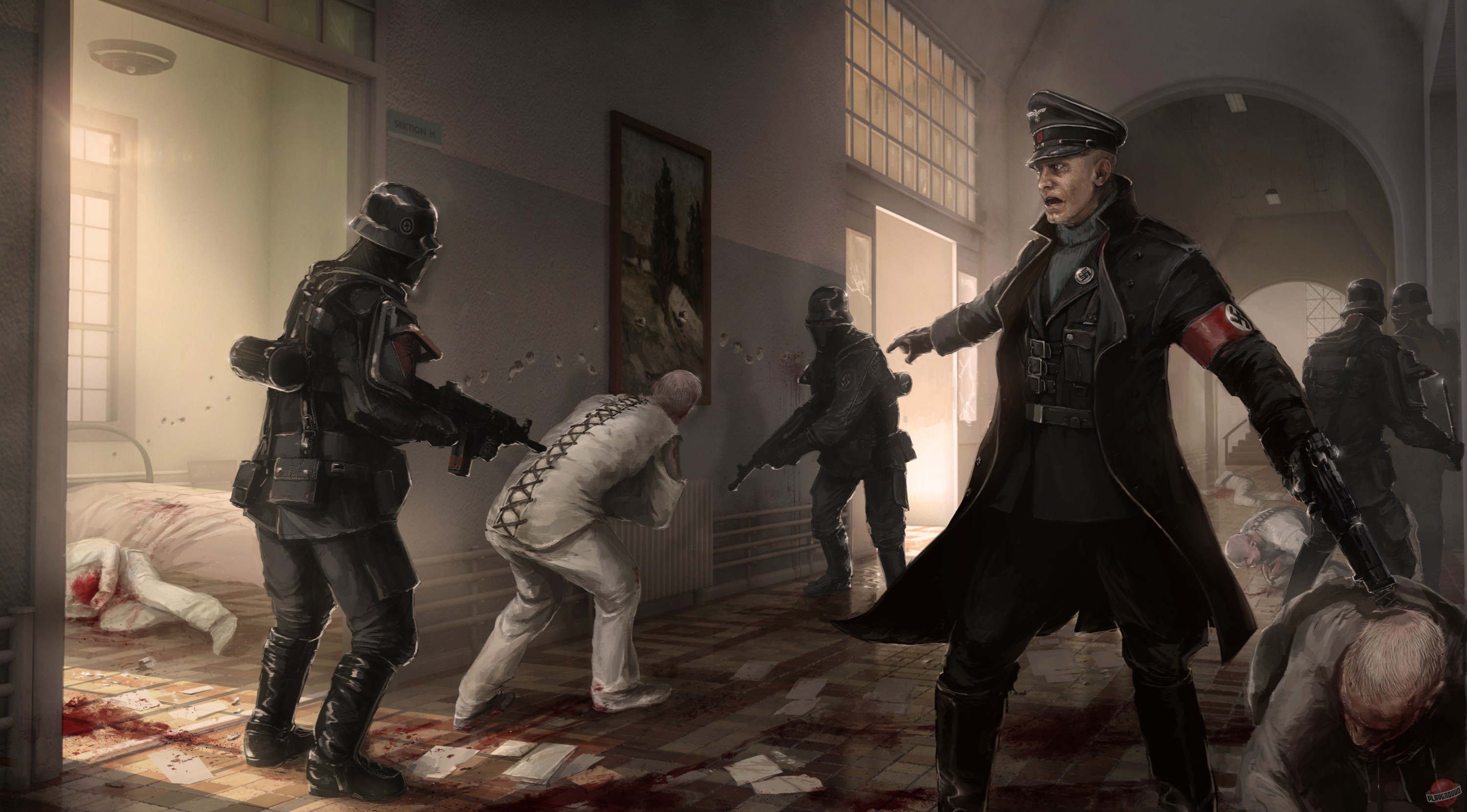 Скриншот из игры Wolfenstein: The New Order - 136