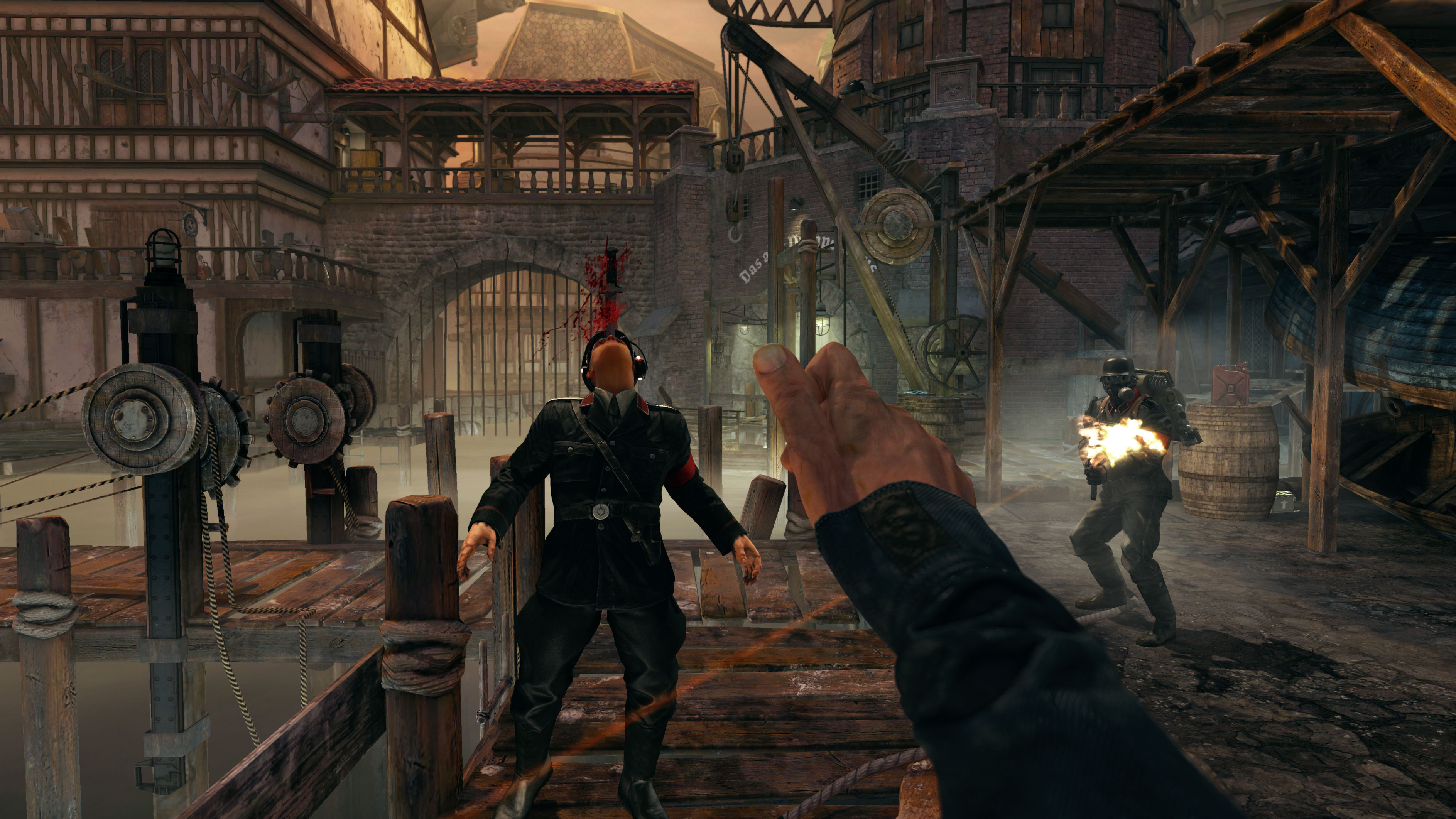 Скриншот из игры Wolfenstein: The Old Blood - 10