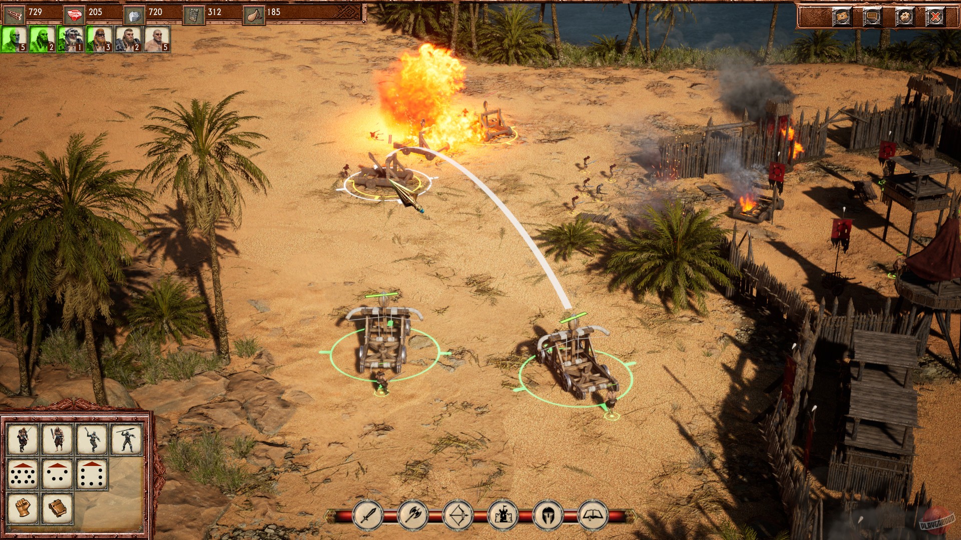 Скриншот из игры Barbarian Kingdom - 3