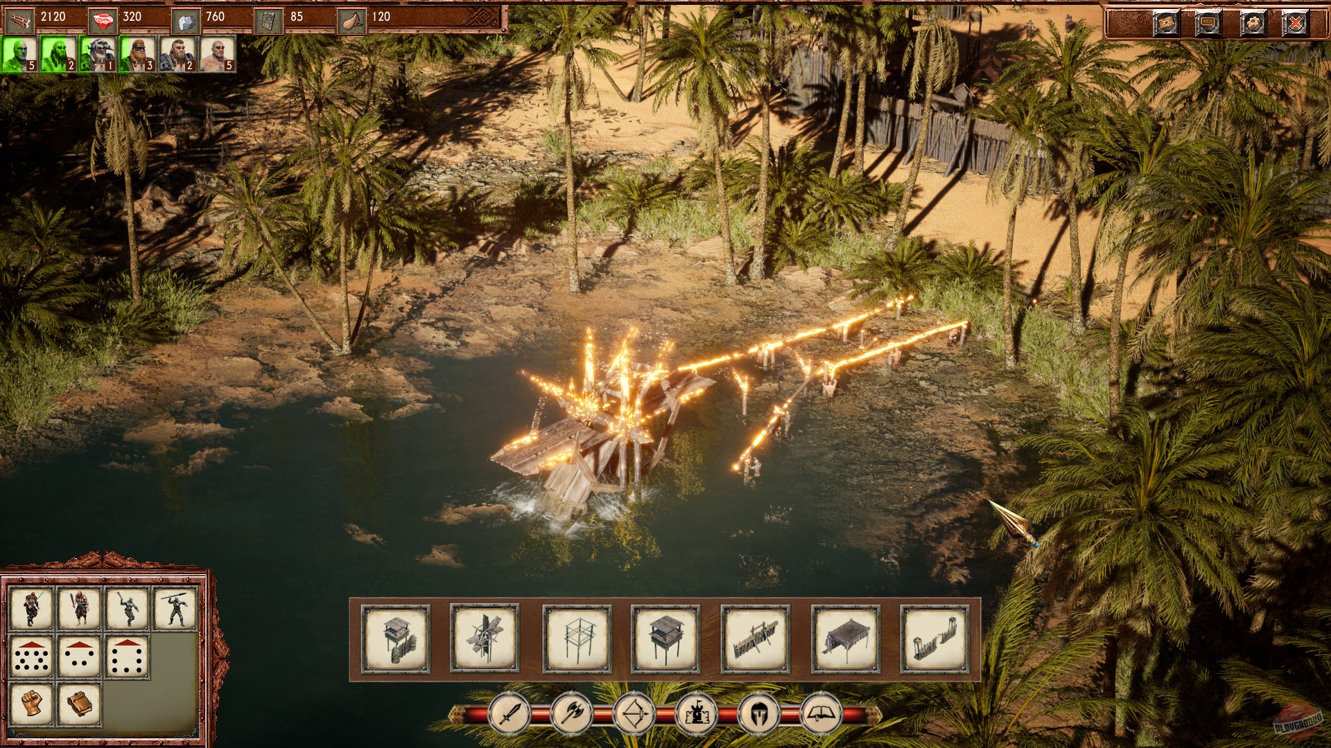 Скриншот из игры Barbarian Kingdom - 2