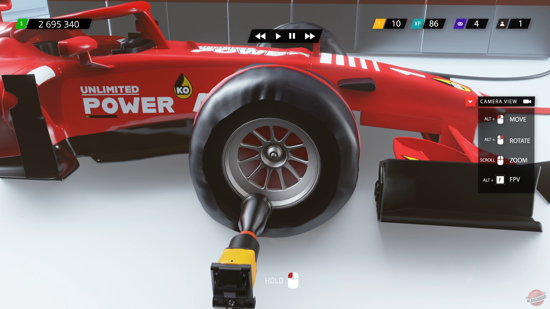 Скриншот из игры Formula Team - 1