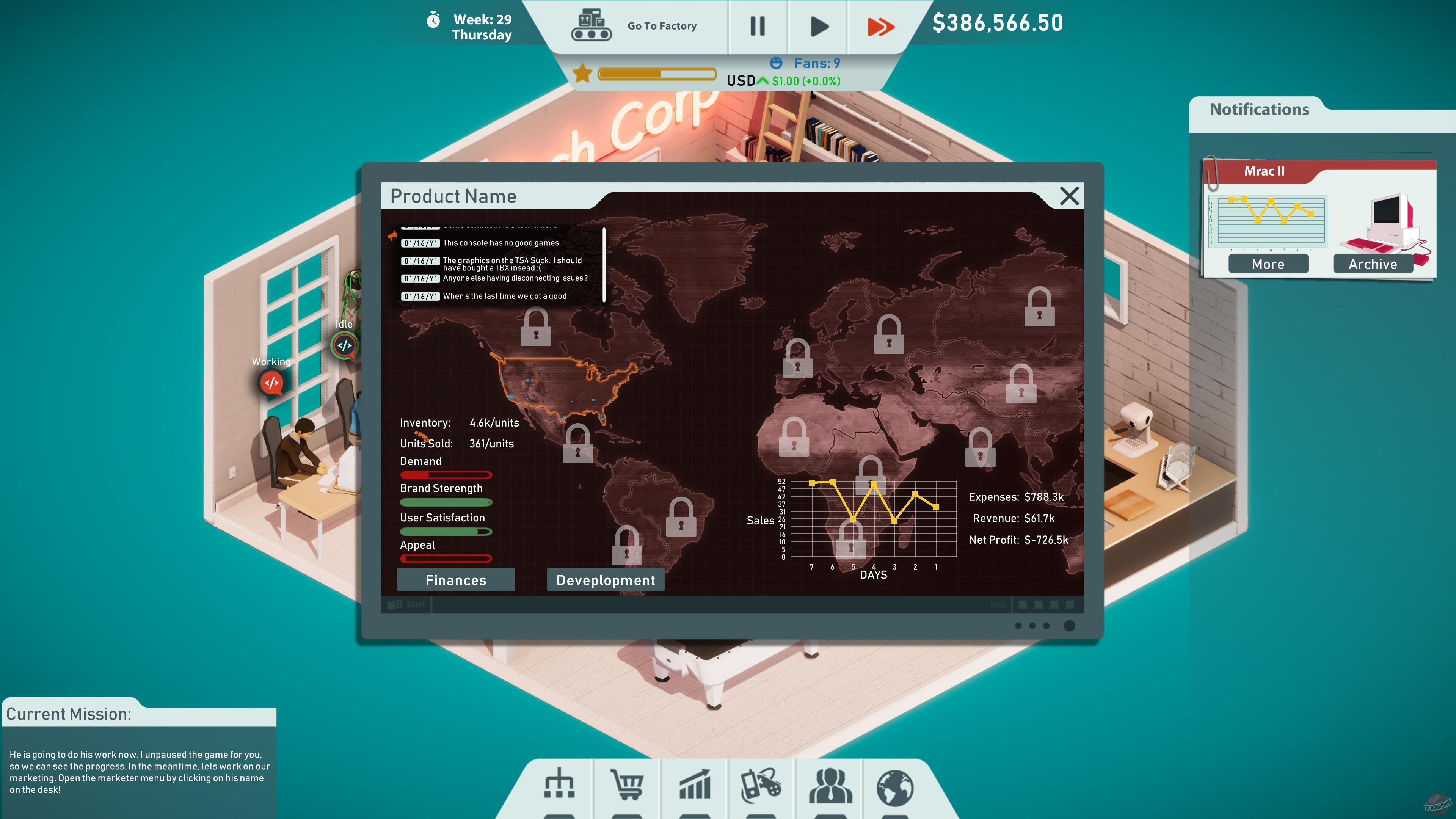 Скриншот из игры Tech Corp. - 8