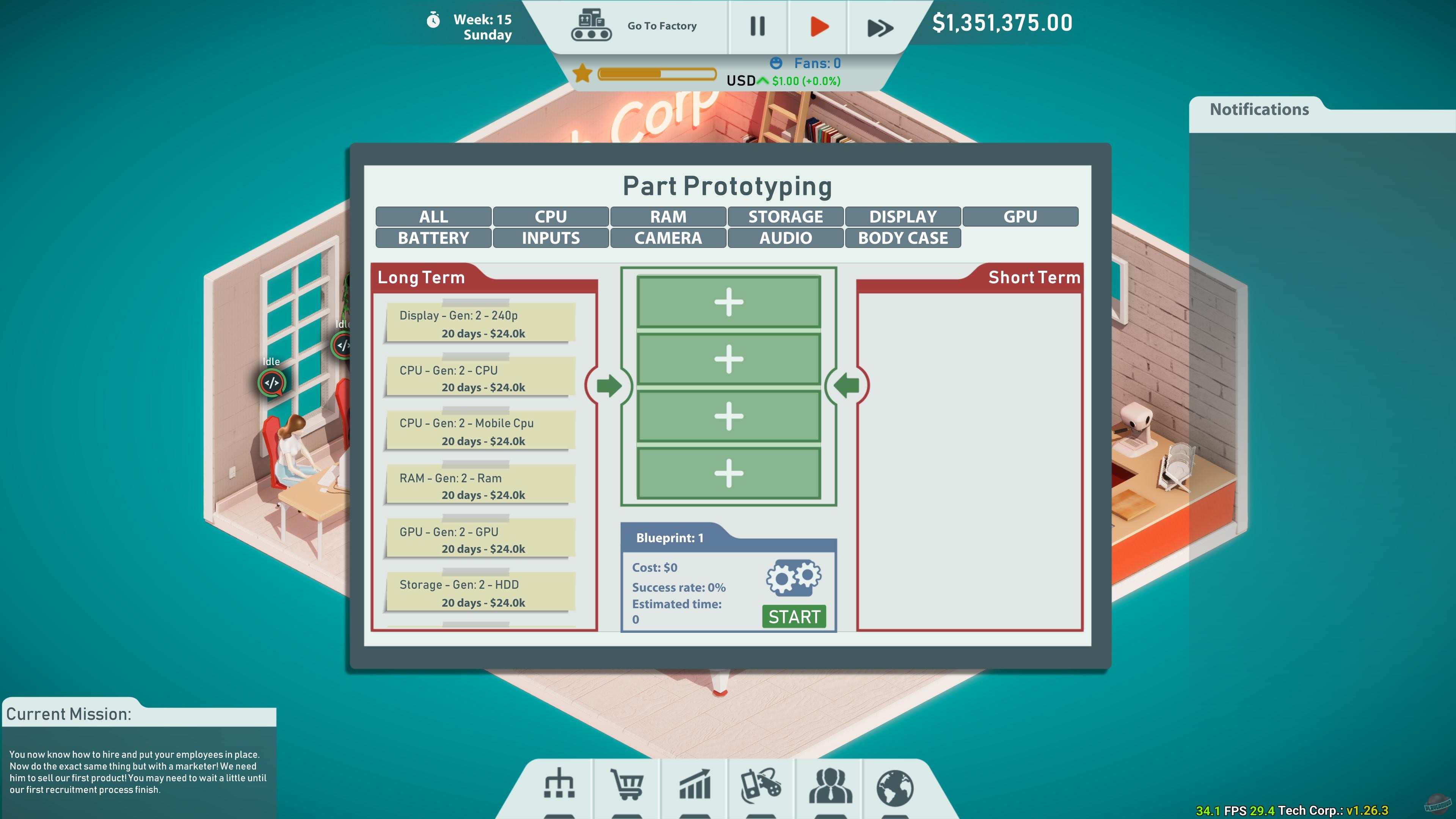 Скриншот из игры Tech Corp. - 13